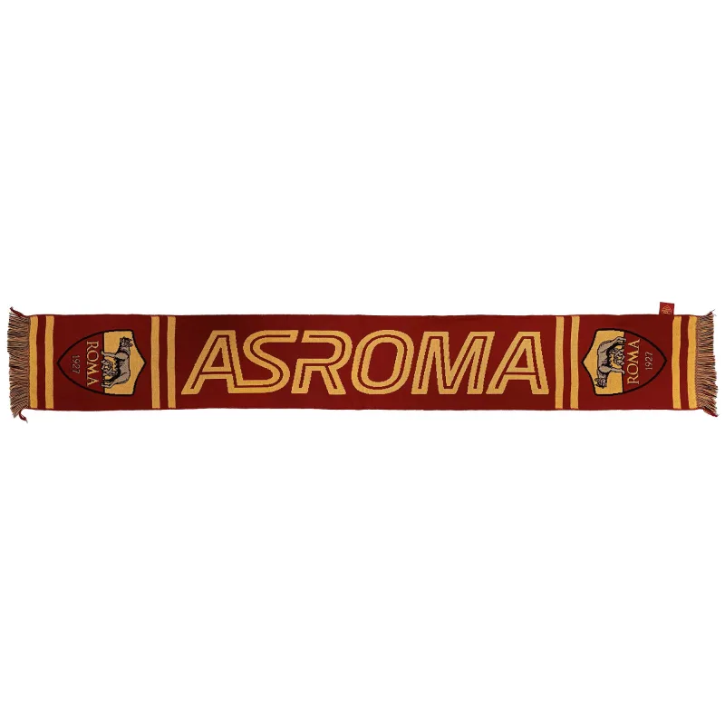 AS Rím - AS Roma pletený šál červený