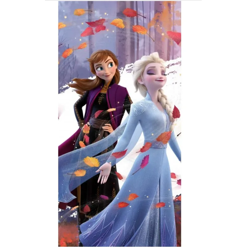 Detská osuška Frozen 2 "Leaves" 70x140 cm