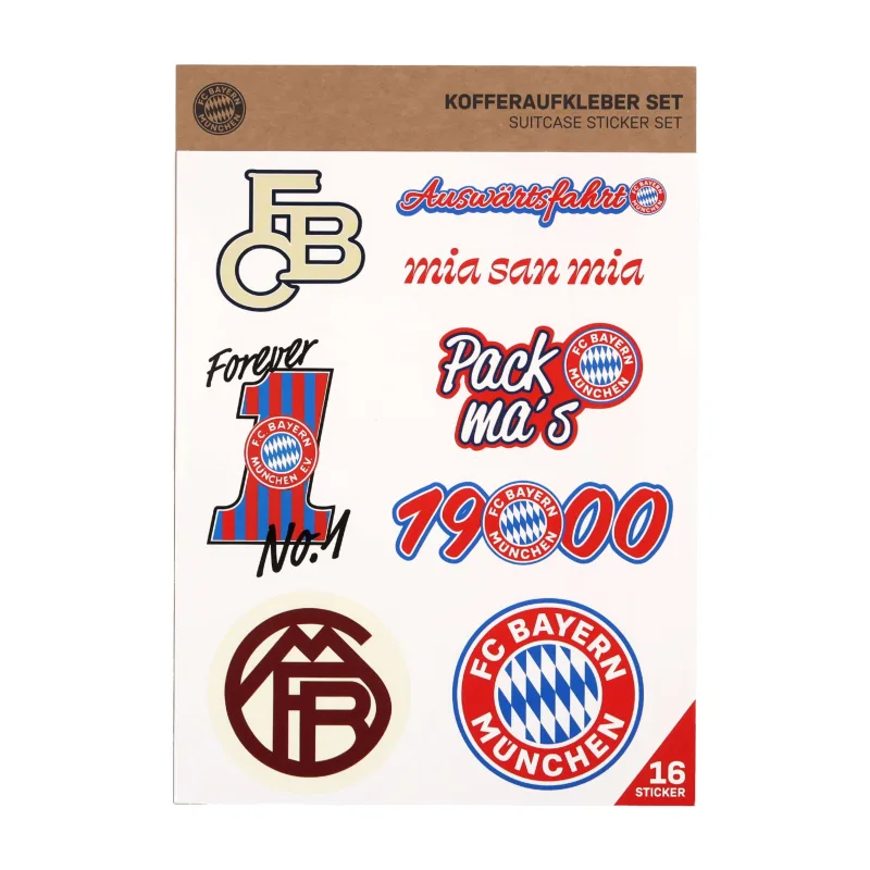 FC Bayern Mníchov sada nálepiek - SKLADOM