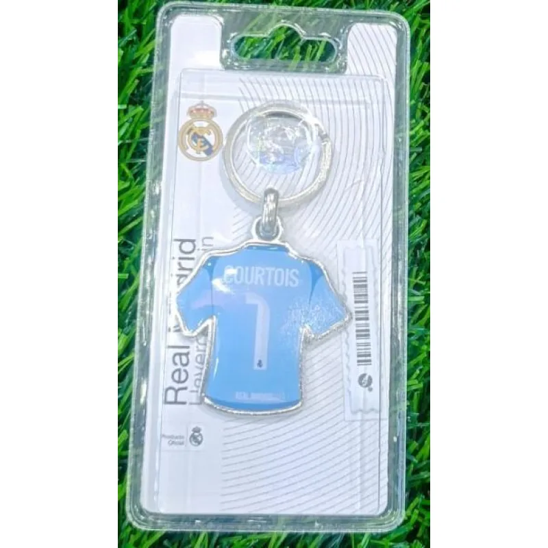 Real Madrid Thibaut Courtois kľúčenka / prívesok na kľúče