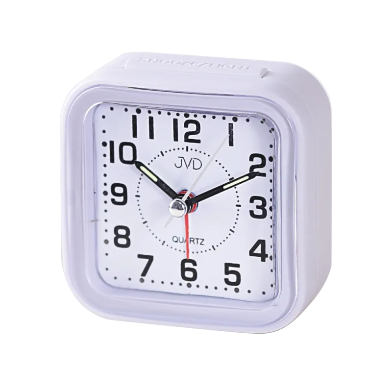 JVD Levný analogový ručkový budík JVD SRP6808.3 s osvětlením