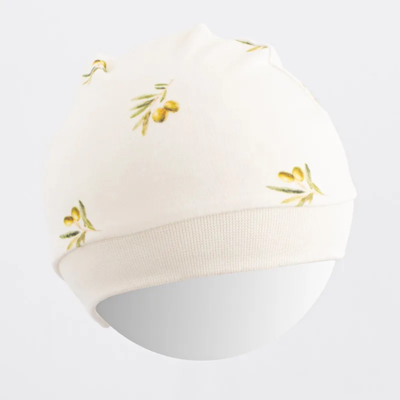 Dojčenská čiapka z organickej bavlny New Baby Olivy