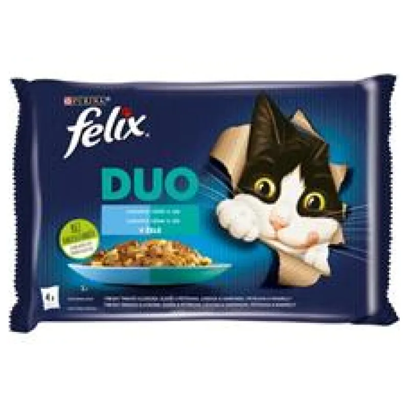 Felix cat kaps.-Fantastic DUO Multipack výběr z ryb 4 x 85g
