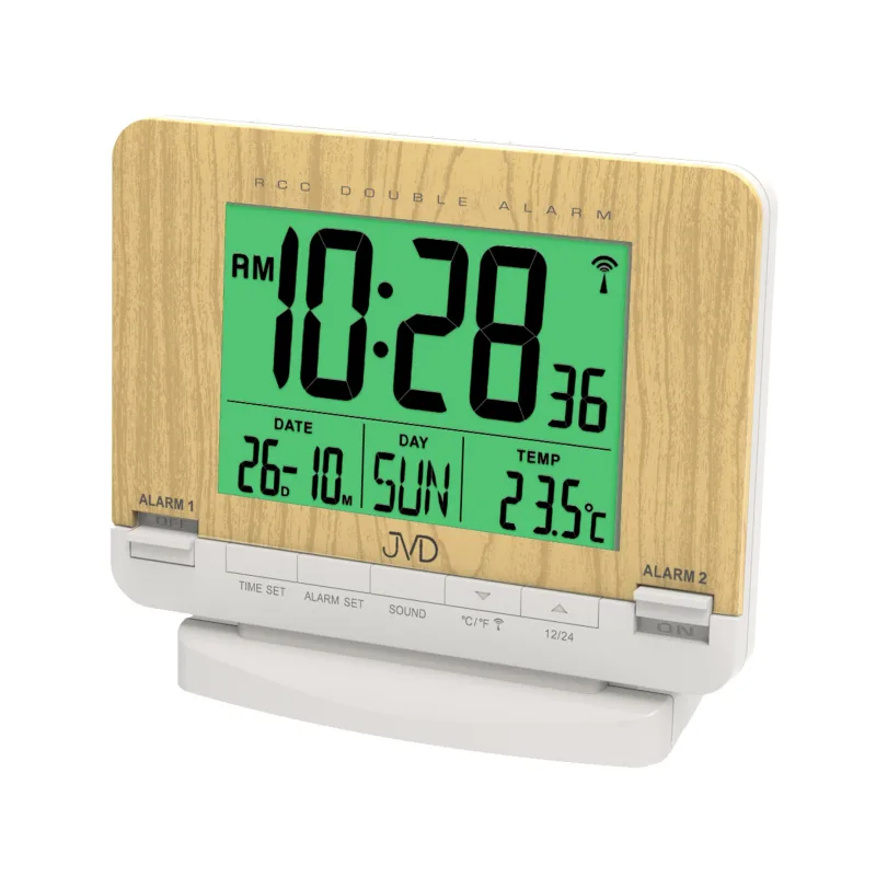 Digitální rádiem řízený budík JVD RB9242.1