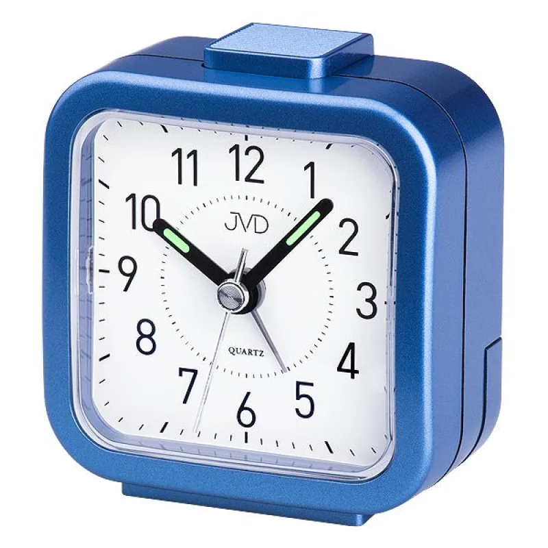 JVD Nejlevnější analogový malý levný budík JVD quartz SR105.4