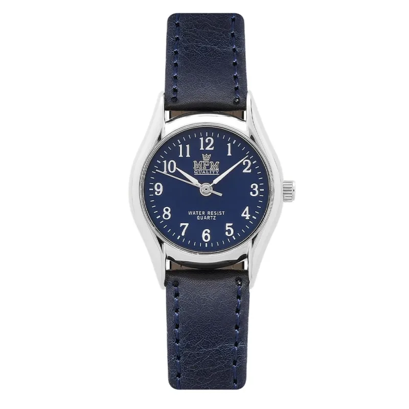 MPM Dámské hodinky s kontrastními ručičkami a číslicemi MPM Caroline - B W02M.10831.B