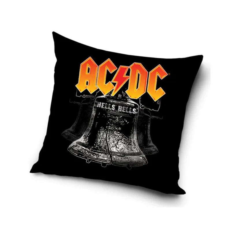 Futbalový vankúšik AC/DC Hells Bells Tour 40x40 cm