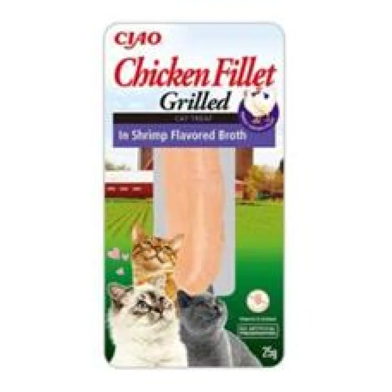 Churu Cat Chicken Fillet in Shrimp Flavored Broth 25g
