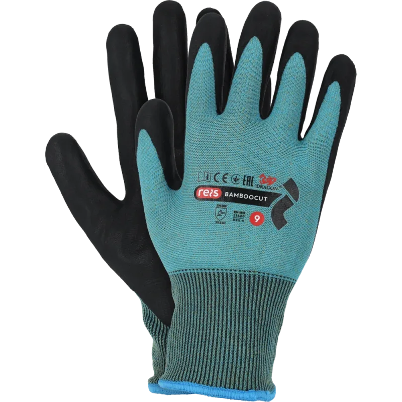 Reis BAMBOOCUT pracovné rukavice 7-10