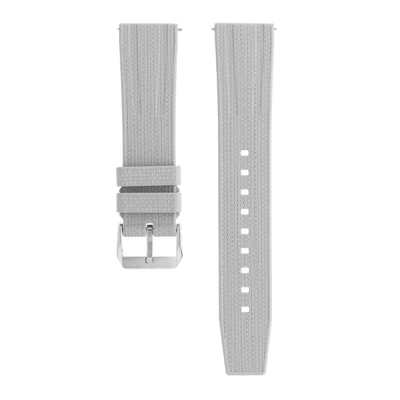 MPM Unisex řemínek na hodinky RJ.15355 (20 mm) - šedý