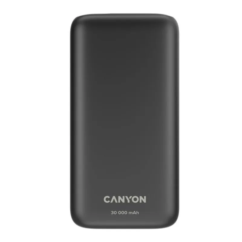 Canyon PB-301, Powerbank, Li-Pol, 30.000 mAh, Vstup 1x USB-C a 1x Micro…