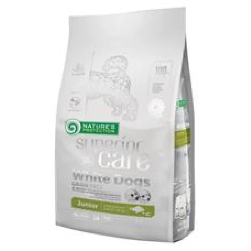 Nature’s Protection Superior Care Dog Dry White Dogs Junior Small Breeds Grain Free White Fish 1,5 kg