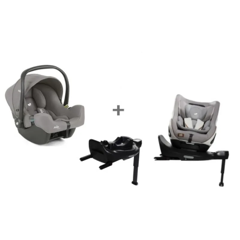 Set autosedačiek Joie I-SNUG™ 2 + I-HARBOUR SIGNATURE + i-BASE ENCORE 2024 oyster