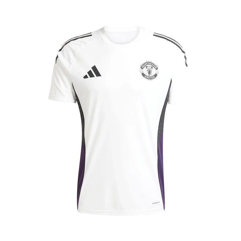 Adidas Manchester United tréningový dres biely pánsky 2025-2026