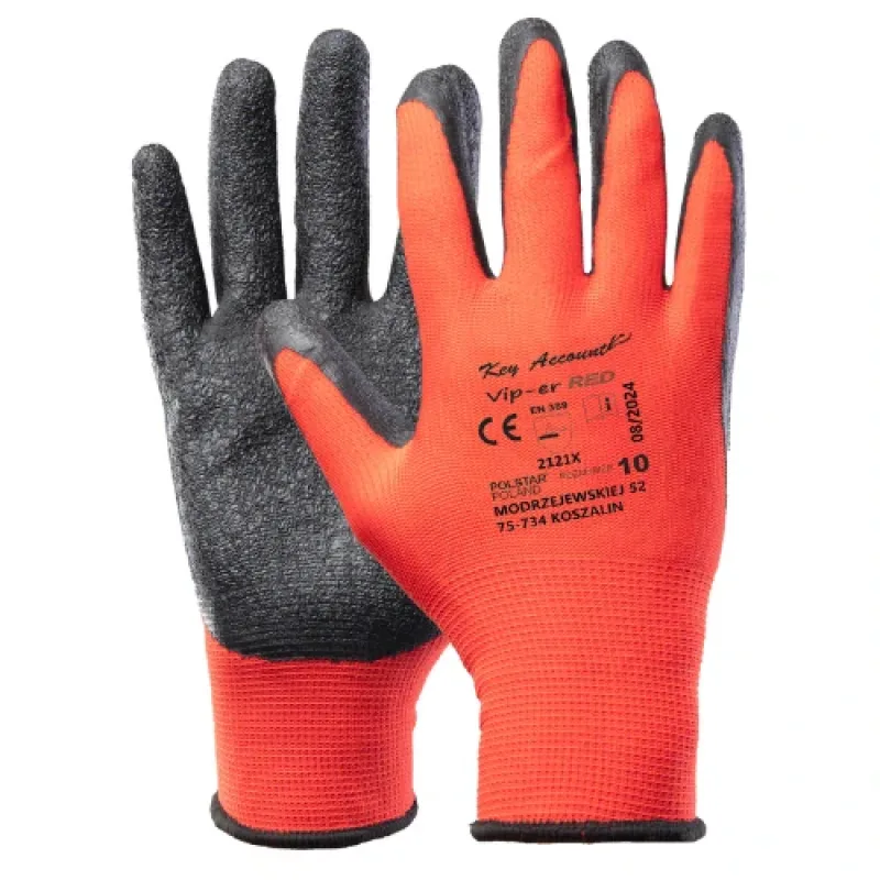 Polstar VIP-ER RVRE rukavice Red/Black 6-11