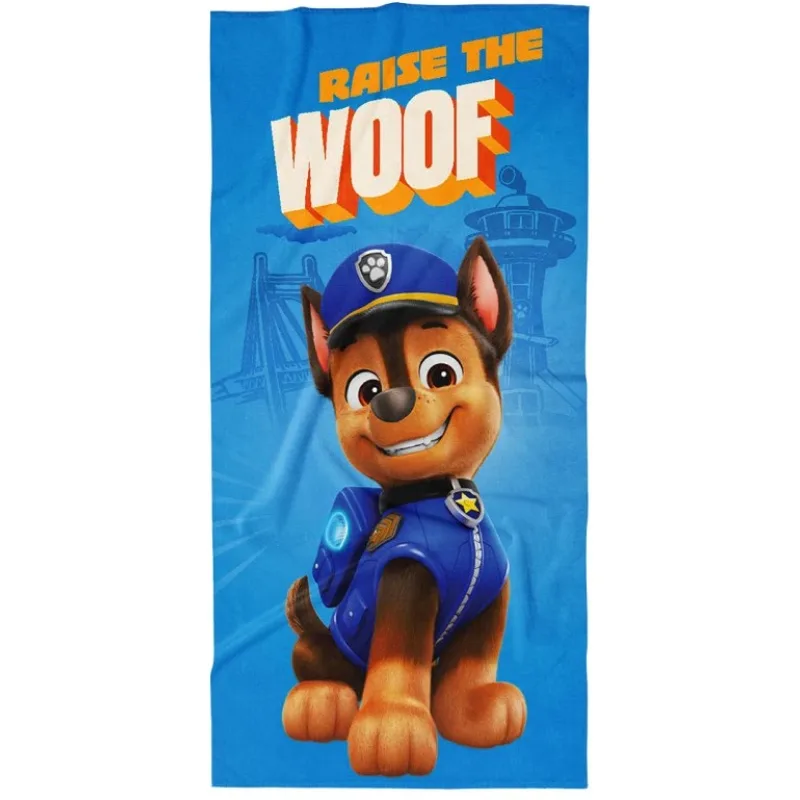 Detská osuška Tlapková Patrola Hrdina Chase 70x140 cm