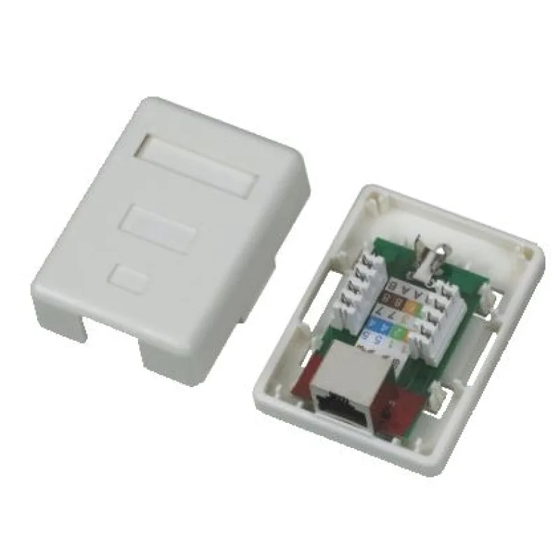 DATACOM STP jednozásuvka nad omietku Cat5e 1 x RJ45 2315