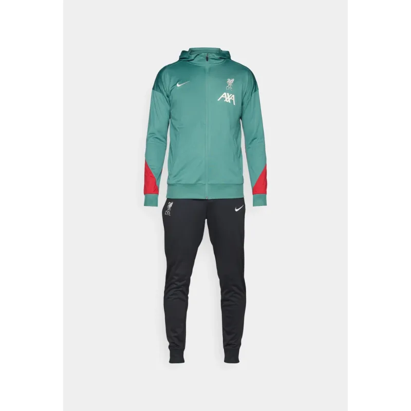 Nike Liverpool FC súprava zeleno-čierna pánska (bunda + nohavice)