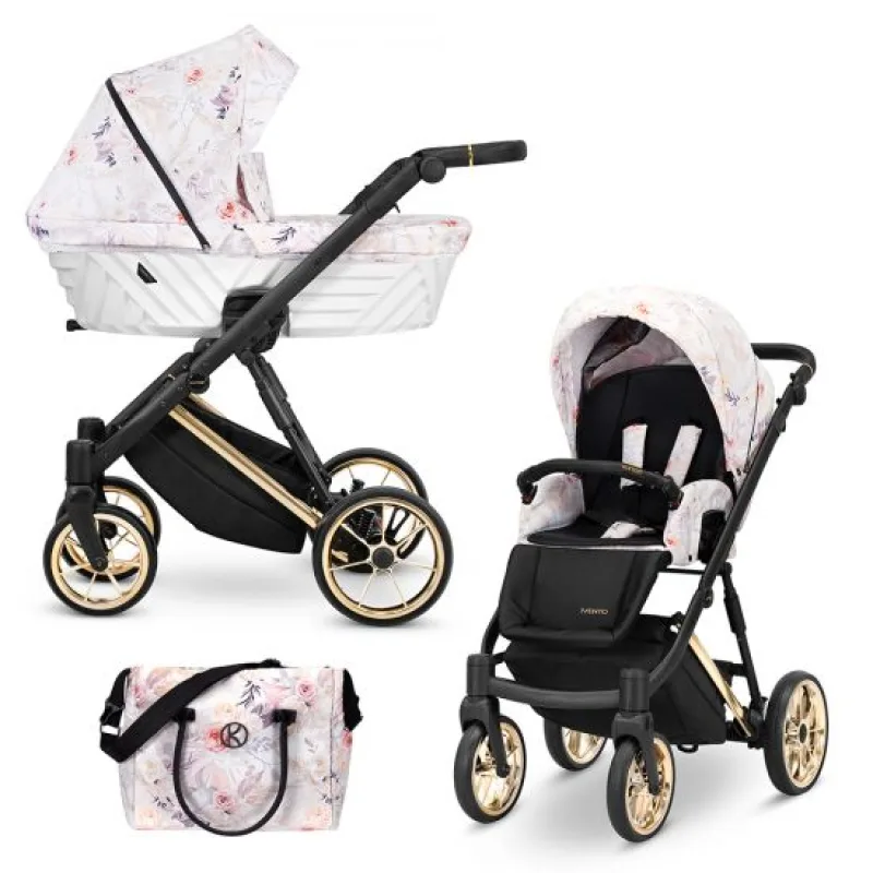 Kočík Kunert Ivento Premium 2v1 - delicate flowers