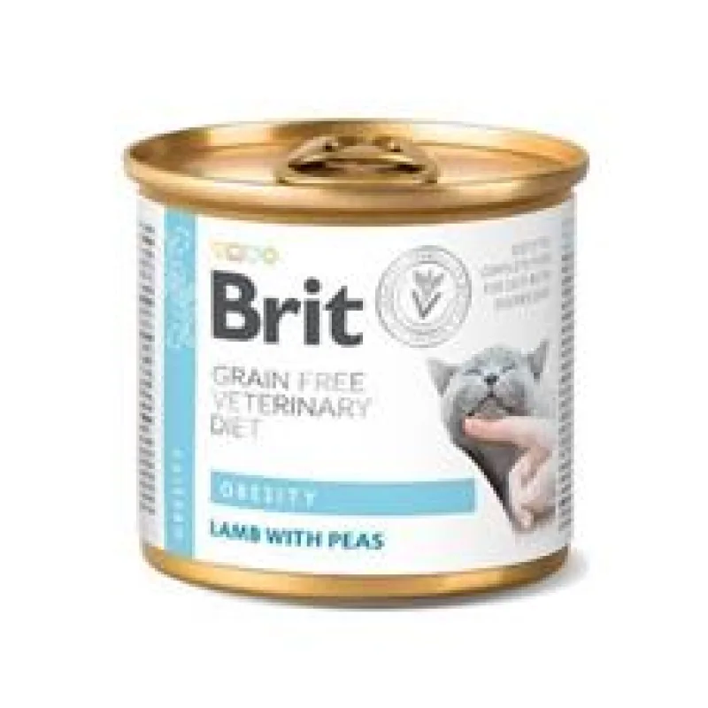 Brit VD Cat GF konz. Obesity 200 g