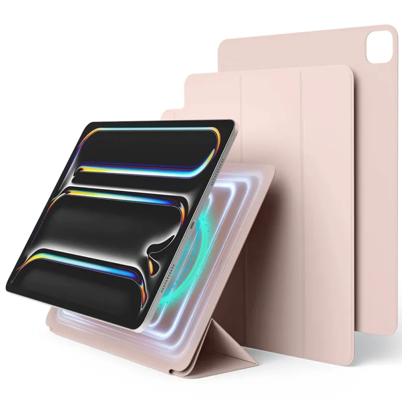 Elago puzdro Magnetic Folio Case pre iPad Pro 13" M4/M5 - Sand Pink…