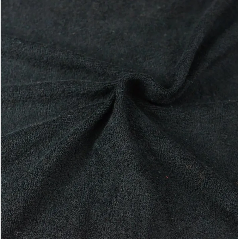 Froté prestieradlo čierne 80x200 cm