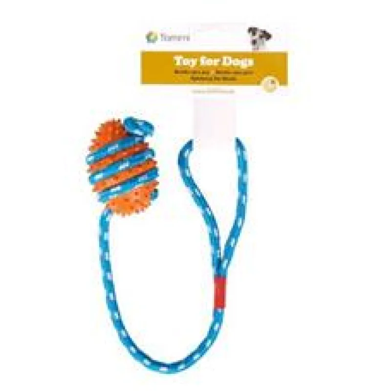 Hračka pes granát ježatý na šnůře 45cm 45 cm