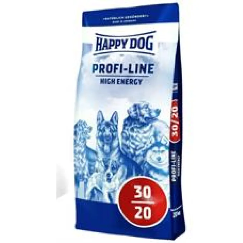 HAPPY DOG Krokette 30/20 High Energy 2x20 kg