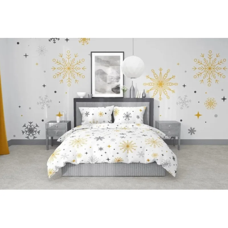 Posteľné obliečky 100% Bavlna Magic White 70x90 cm