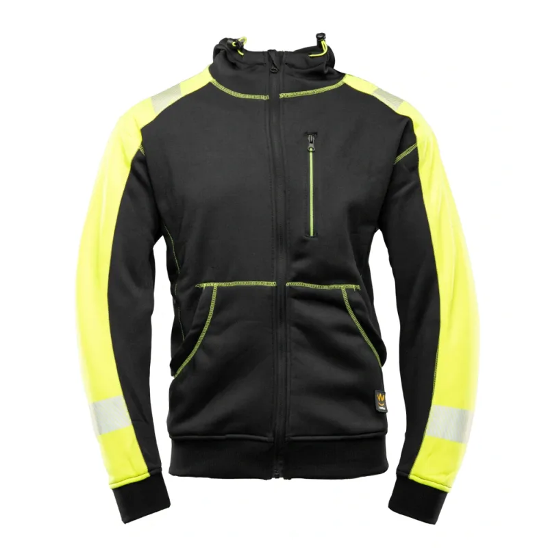 Polstar Seven Kings RIVAL mikina Black/Yellov