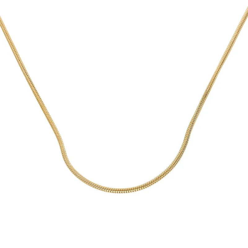 MPM Dámský ocelový nerezový řetízek 6549 - pozlacený SNE.6549.. (42cm)