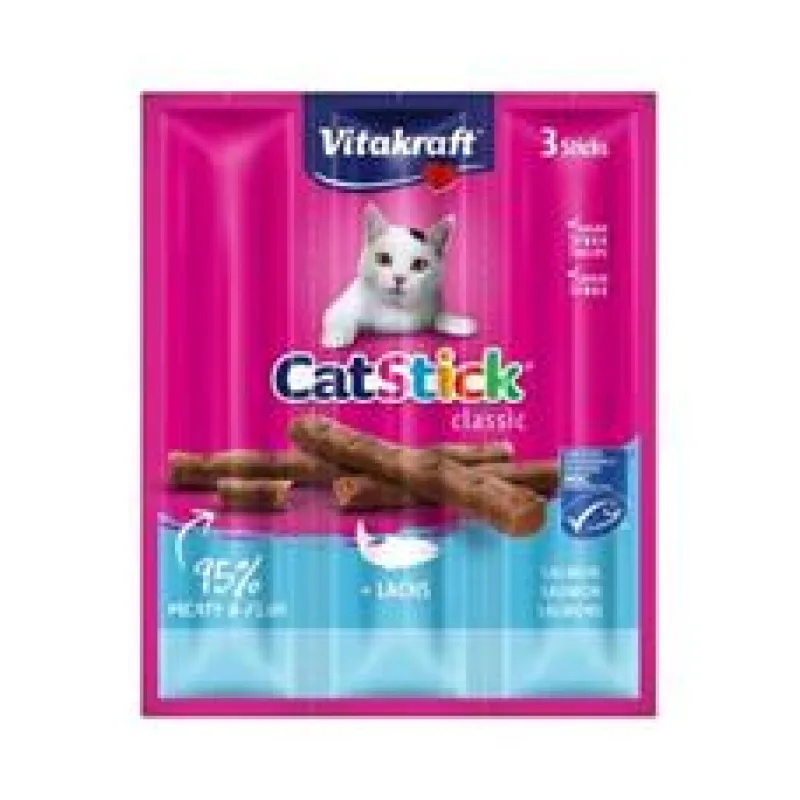 Vitakraft Cat pochoutka Stick mini Losos 3x6g