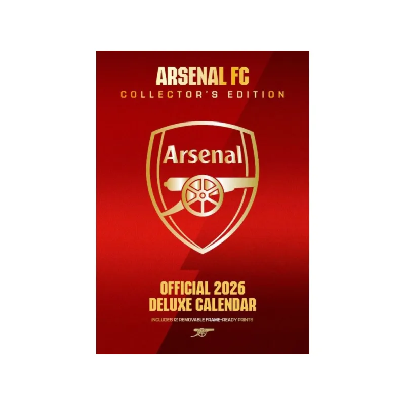 Arsenal Deluxe nástenný kalendár 2026 - SKLADOM