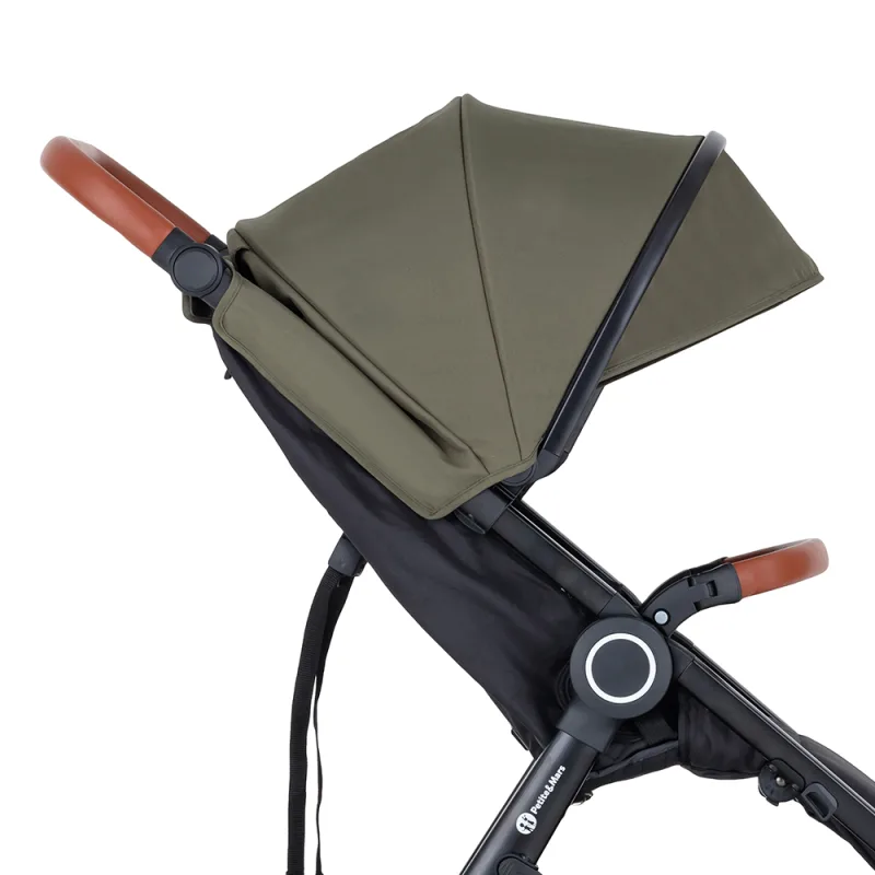 PETITE&MARS strieška na kočík Street + mature olive