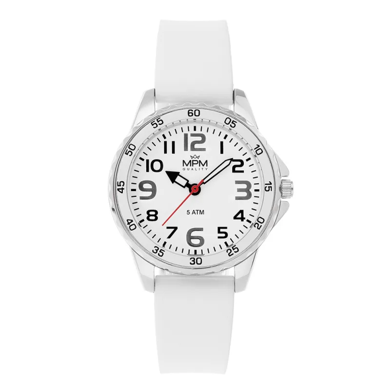 MPM Chlapecké dětské hodinky bílé W05M.11330.C