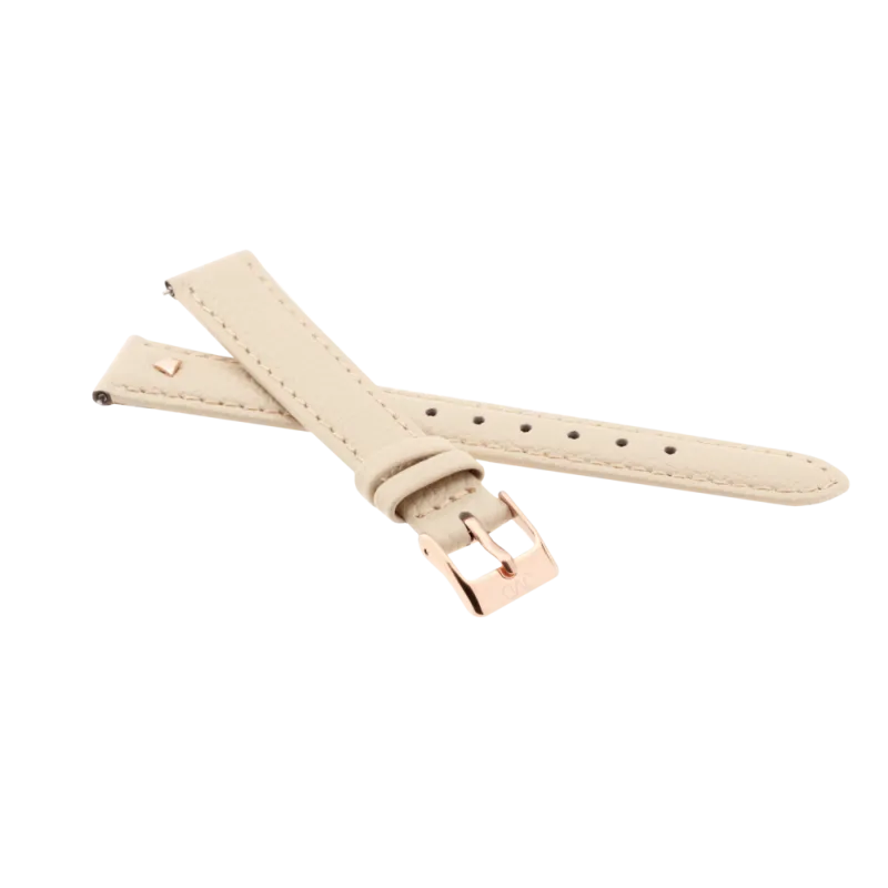 JVD Kožený dámský béžový řemínek na hodinky SUNDAY ROSE RSUN-F08