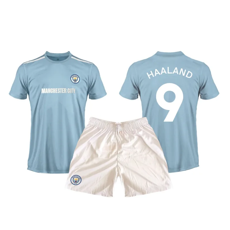 Manchester City Erling HAALAND set detský - dres + kraťasy - oficiálna replika - SKLADOM