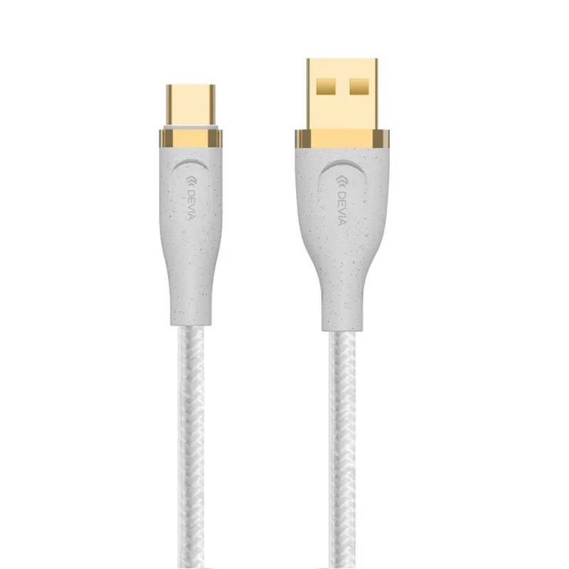 Devia kábel USB-A to USB-C Star Series Cable 1.2m - White 6938595387623