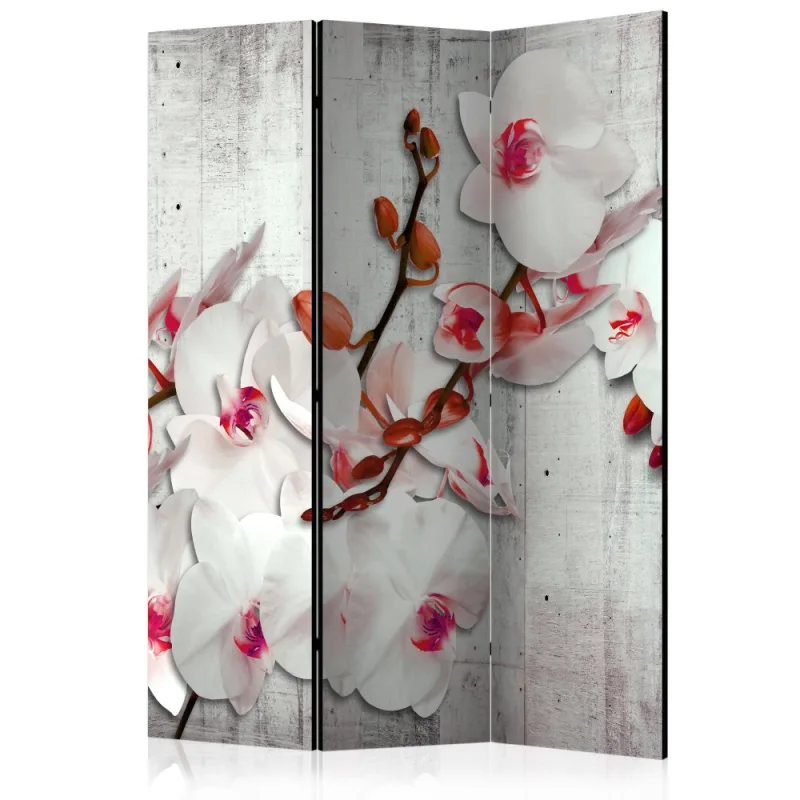 Artgeist Paraván - Concrete Orchid [Room Dividers]