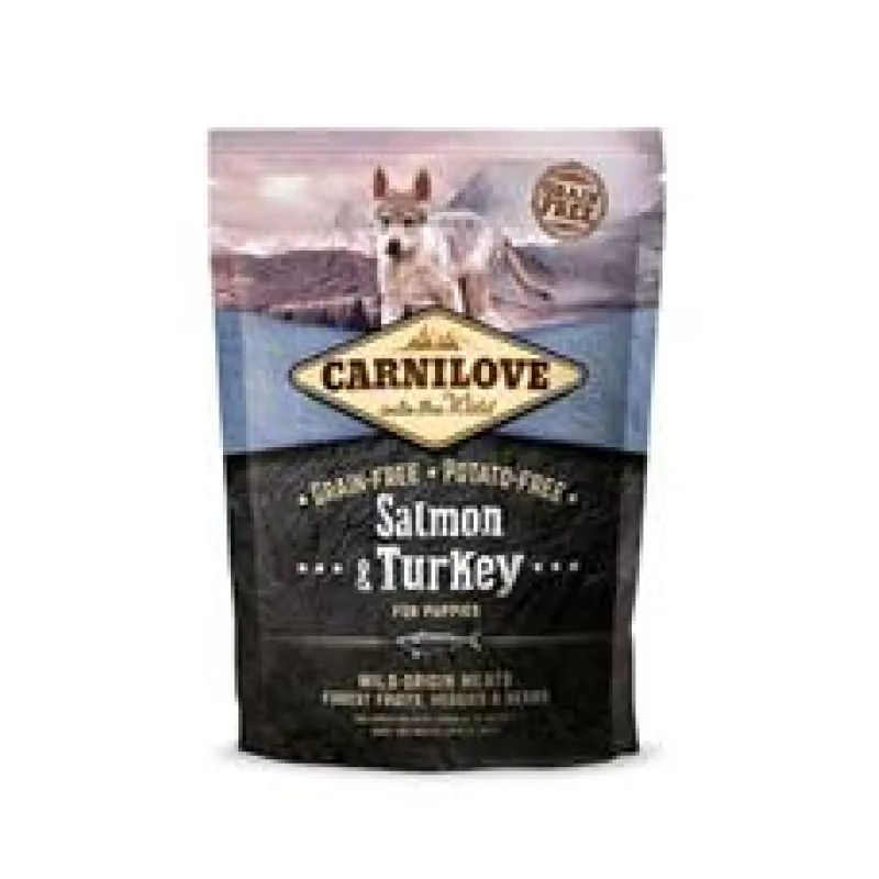 Carnilove Dog Salmon & Turkey for Puppies 1,5 kg