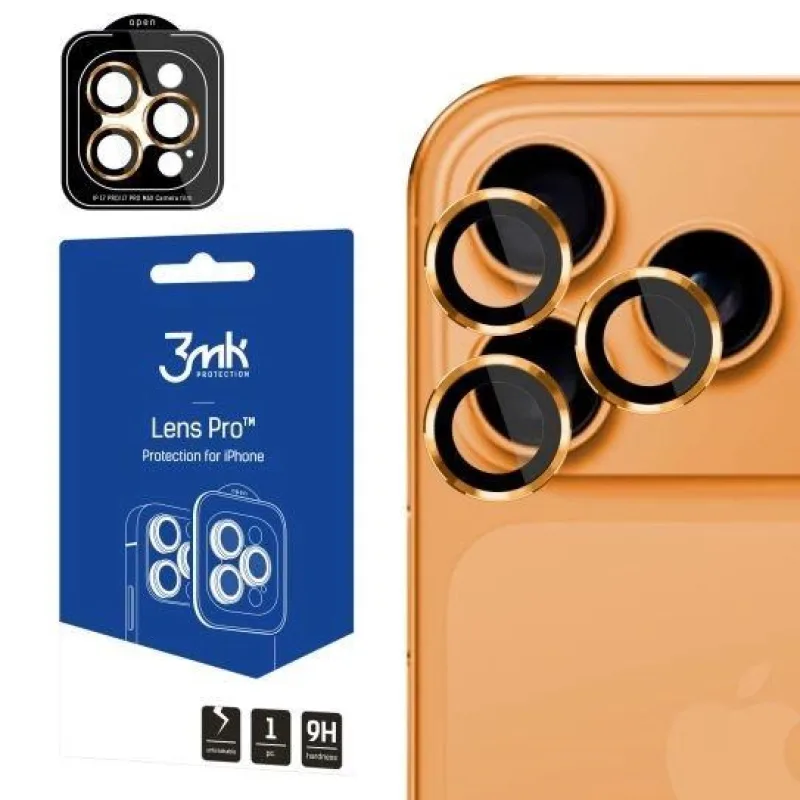 3mk Lens Protection Pro pro Apple iPhone 17 Pro / 17 Pro Max Orange…