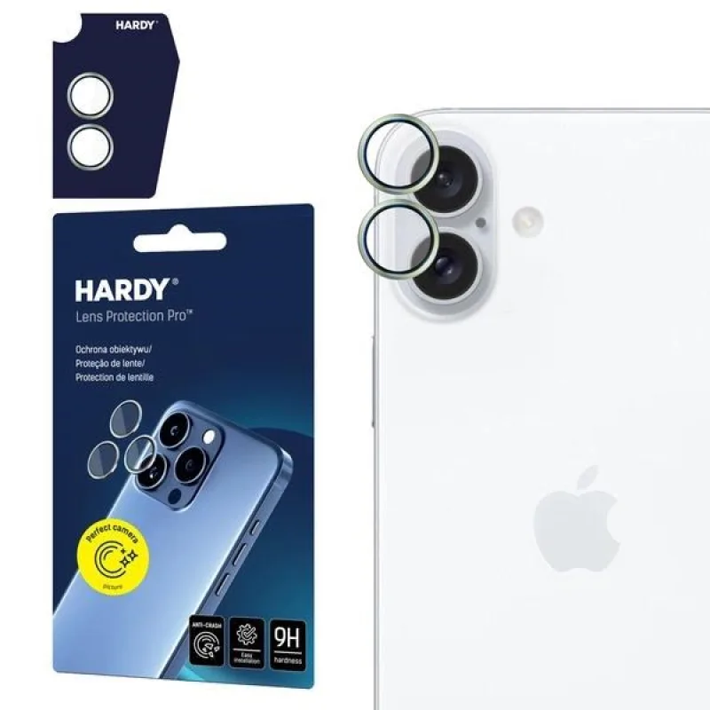 3mk Hardy Lens Protection Pro pro iPhone 16/ 16 Plus Green 5903108588652
