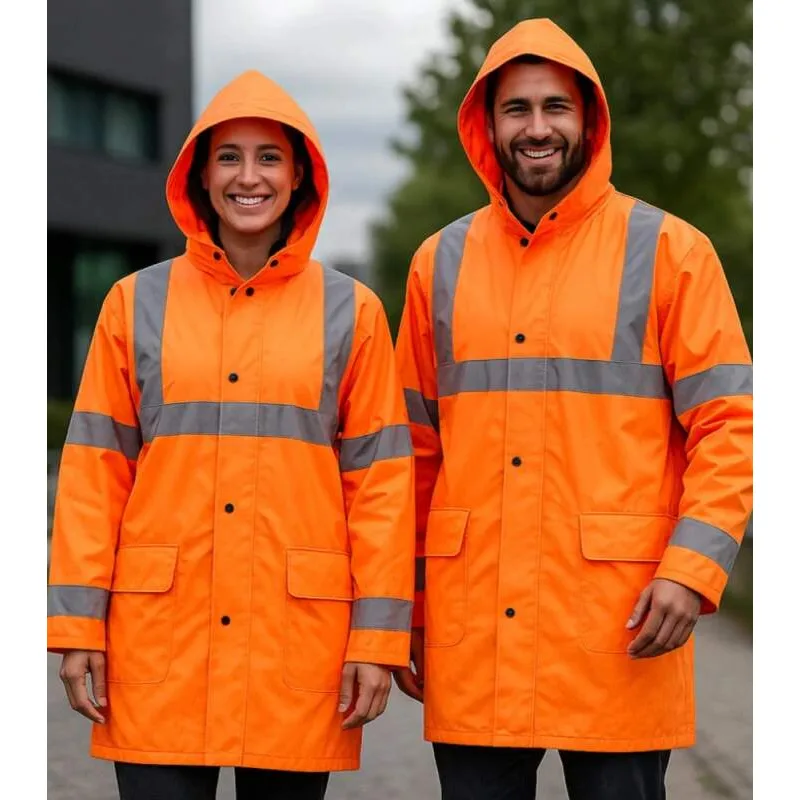 Madeva RAINCOT HI VIS nepromokavý plášť oranžový