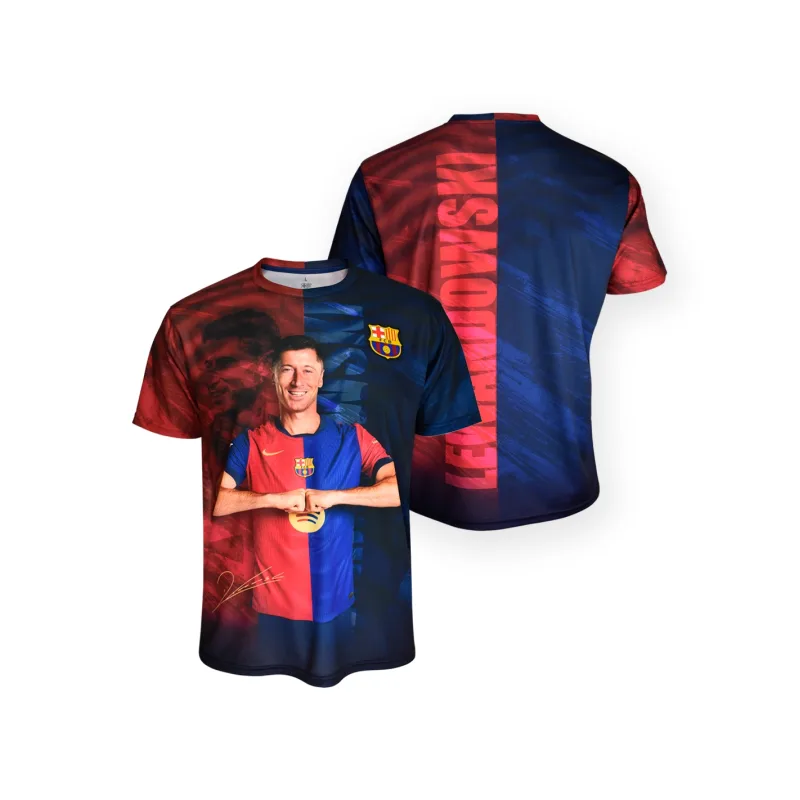 FC Barcelona Robert Lewandowski tréningové tričko pánske