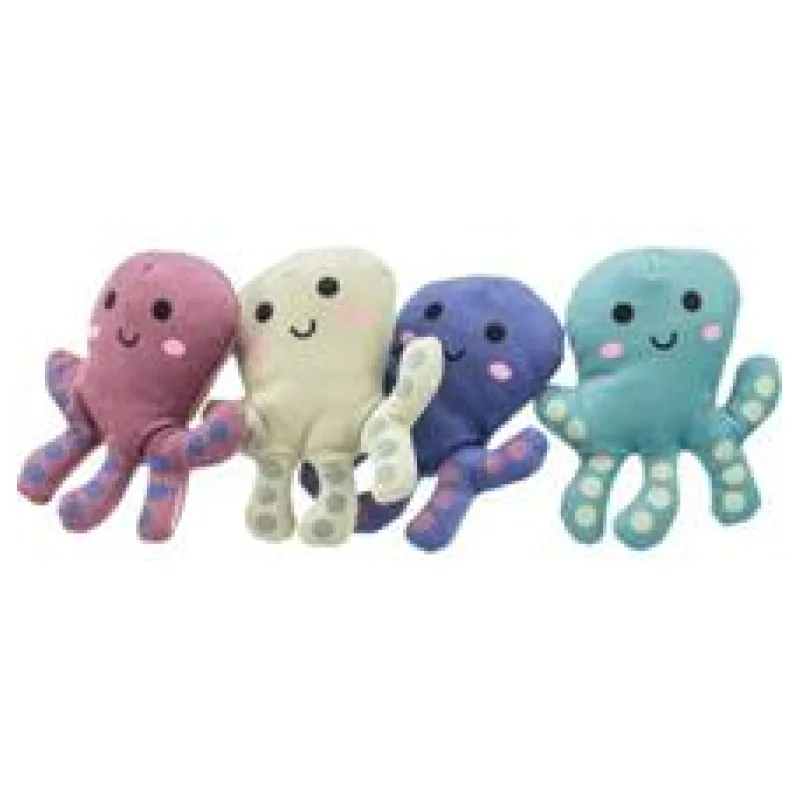 Chobotnička s catnipem 10 cm, plyš, mix barev 1 ks