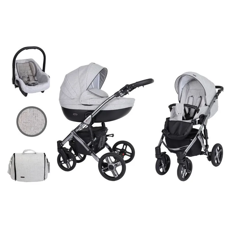 Kočík Kunert Mila Premium graphite frame 3v1 - 06