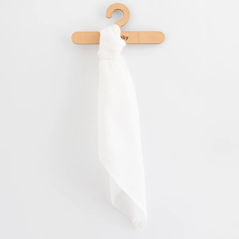 Látkové bavlnené plienky New Baby STANDARD 80 x 80 cm 10 ks biele