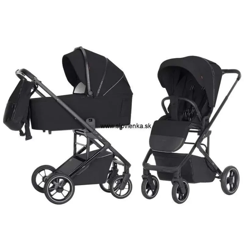 Kočík 2in1 CARRELLO Alfa 2024 Midnight Black