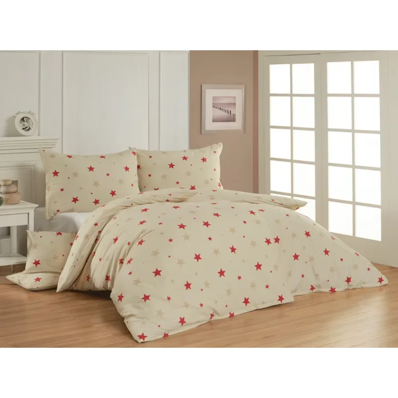 Matejovský Flanelové obliečky Berly 200x200/2x70x90 cm