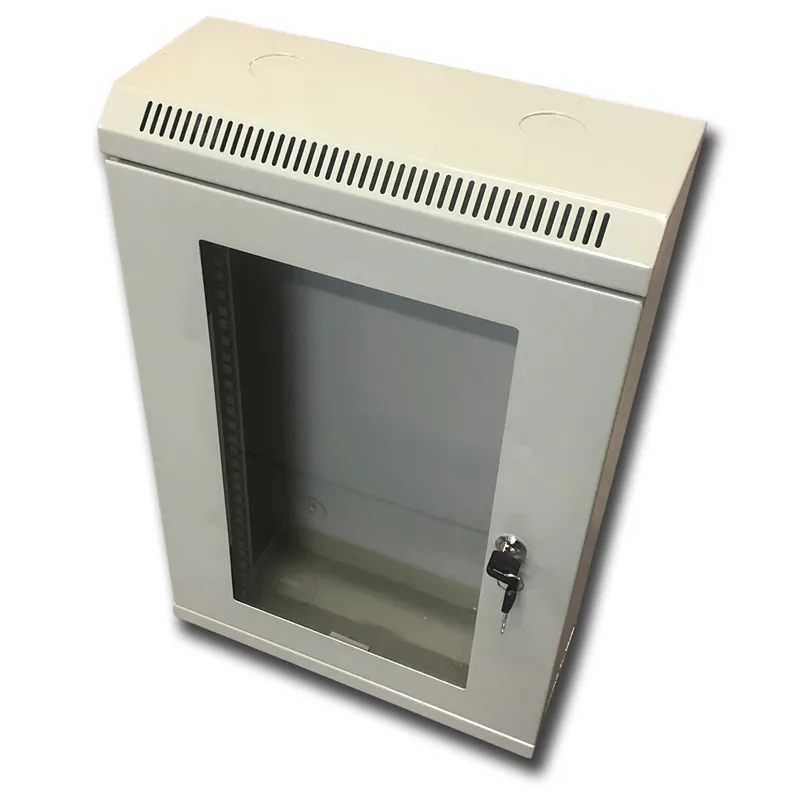 10" rack jednodielny 12U/ 140 DATACOM šedý Skl.dv 7023